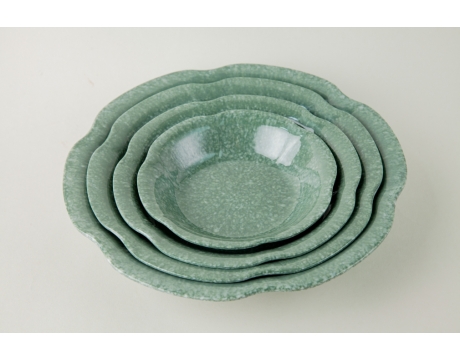 PLATE DH 106, DH 107, DH 108, DH 109 MOSS GREEN MARBLE