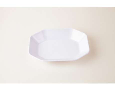 PLATE DOV 225 WHITE