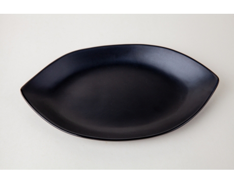 PLATE DL 117N BLACK MATTE