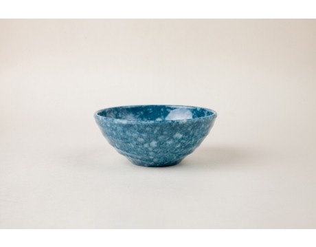 SMALL BOWL CO 16 BLUE SKY MARBLE SET