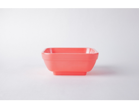 BOWL TV 96 CORAL PINK SQUARE