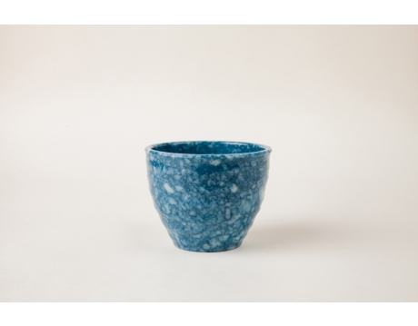 GLASS LY 29 BLUE SKY MARBLE SET