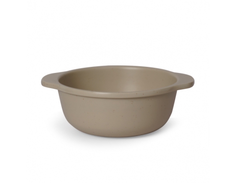 BOWL WITH HANDLE TQ 11N BROWN MATTE