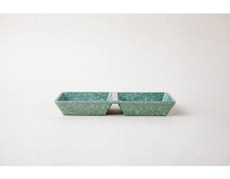 DIPPING SAUCE BOWL C 103 MOSS GREEN MARBLE