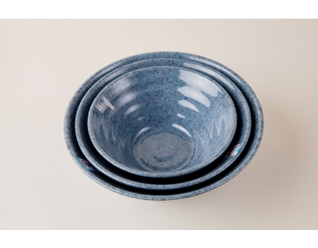 BOWL TO X136, TO X137, TO X138 BLUE MARBLE