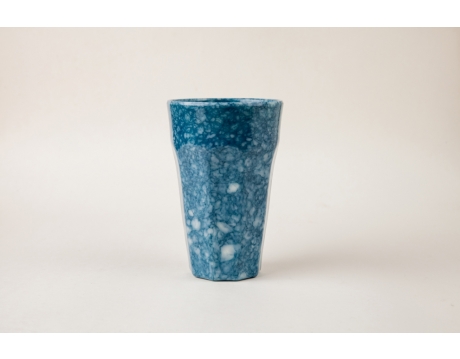 GLASS LY 27 BLUE SKY MARBLE SET