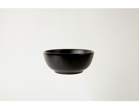 DIPPING SAUCE BOWL C 124N BLACK MATTE