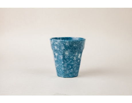 GLASS LY 26 BLUE SKY MARBLE SET