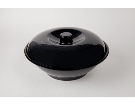 POT WITH LID TL 00, TL 03, TL 04, TL 05 BLACK