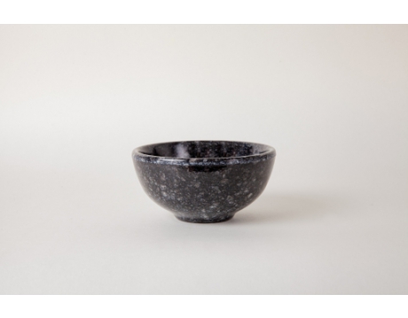 SMALL BOWL CO 37 BLACK MARBLE
