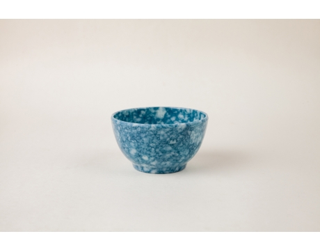 SMALL BOWL CO 09 BLUE SKY MARBLE SET
