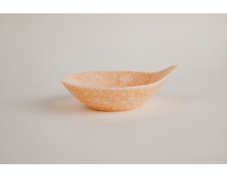 SMALL BOWL CO 39 ORANGE MARBLE