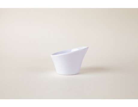 DIPPING SAUCE BOWL C 126 WHITE