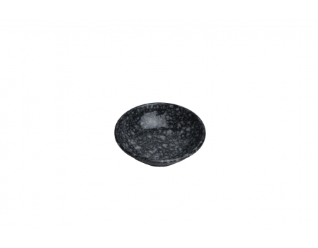 DIPPING SAUCE BOWL T 36 BLACK MARBLE