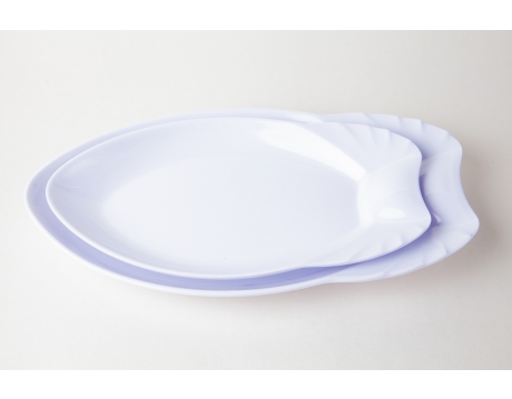 PLATE DCA 27, DCA 28 WHITE