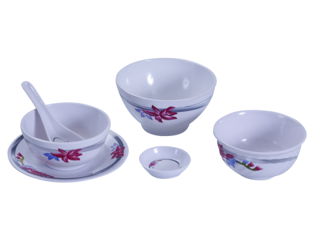 SMALL BOWL CB 04, CO 02, PLATE DC 66, DIPPING SAUCE BOWL T 27