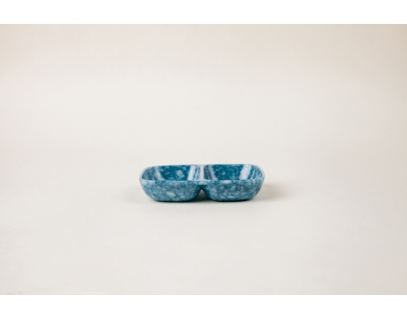 DIPPING SAUCE BOWL C 101 BLUE SKY MARBLE SET