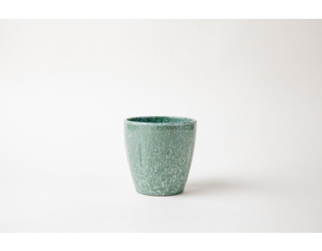 GLASS LY 30 MOSS GREEN MARBLE