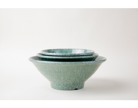 BOWL TO X16, TO X18 MOSS GREEN MARBLE