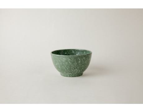 SMALL BOWL CO 09 MOSS GREEN MARBLE