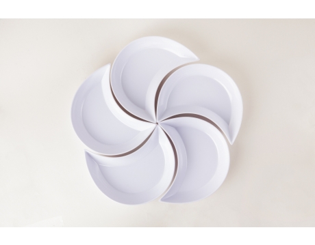 BỘ DĨA  MẶT TRĂNG DMT 01 MÀU TRẮNG