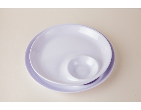 PLATE DTC 117, DTC 118 WHITE