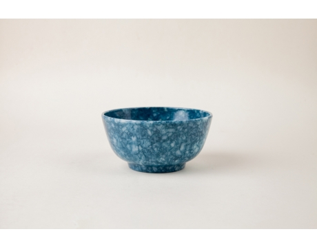 SMALL BOWL CO 02 BLUE SKY MARBLE SET